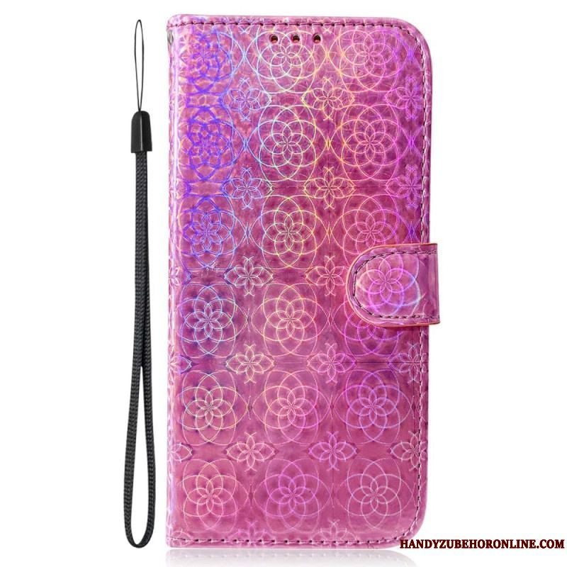 Flip Cover Samsung Galaxy S23 Plus 5G Disco-stil