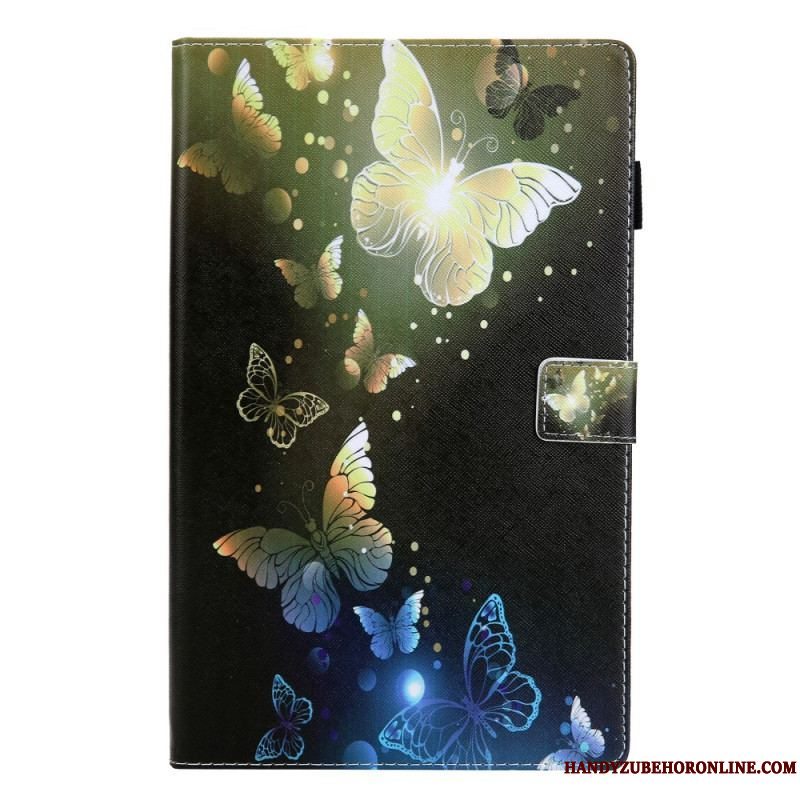 Flip Cover Samsung Galaxy Tab A8 (2021) Magiske Sommerfugle