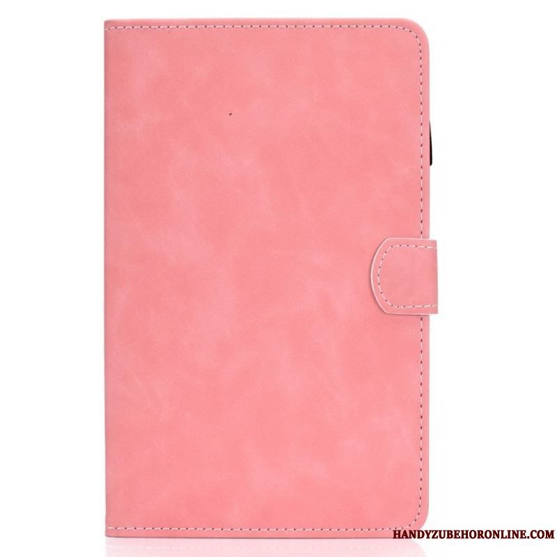 Flip Cover Samsung Galaxy Tab A8 (2021) Vintage Design Lædereffekt