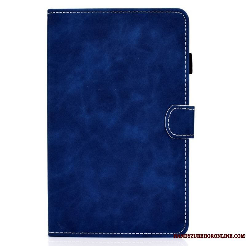 Flip Cover Samsung Galaxy Tab A8 (2021) Vintage Design Lædereffekt