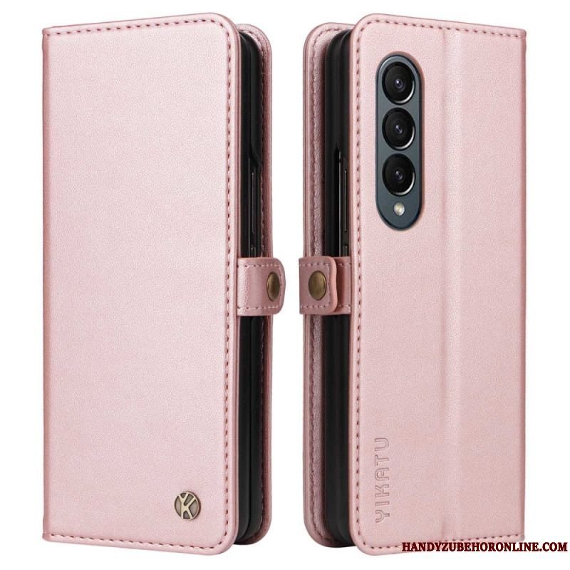 Flip Cover Samsung Galaxy Z Fold 4 Yikatu Yk-001