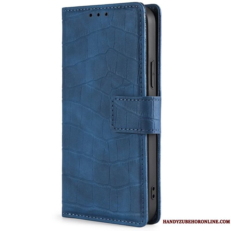 Flip Cover Sony Xperia 1 IV Krokodille Stil