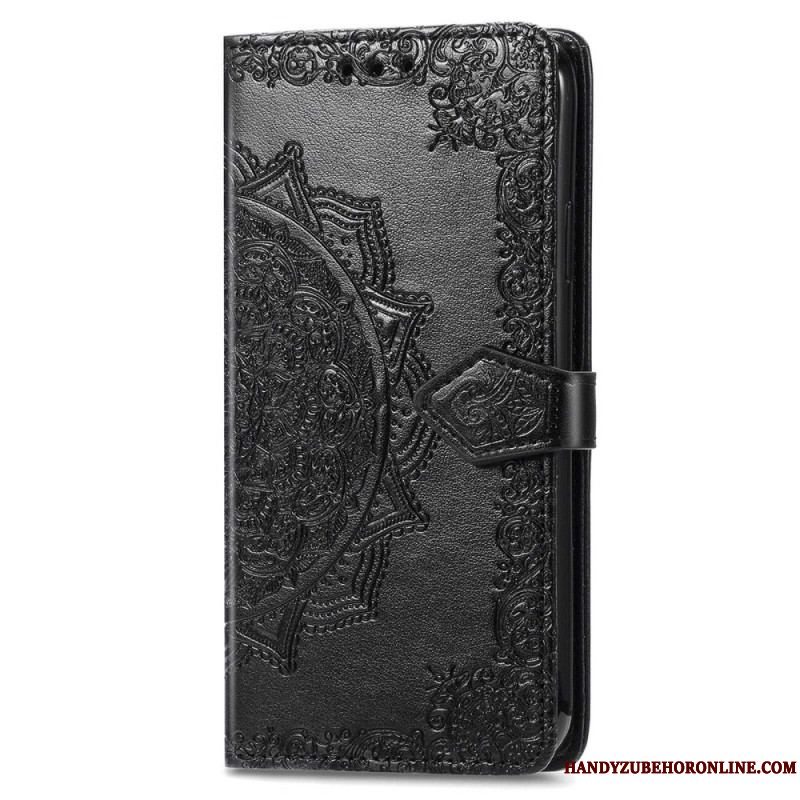 Flip Cover Sony Xperia 1 IV Mandala Sun Med Snor