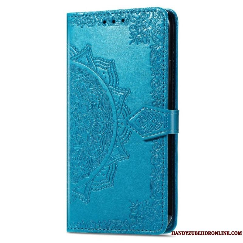 Flip Cover Sony Xperia 1 IV Mandala Sun Med Snor