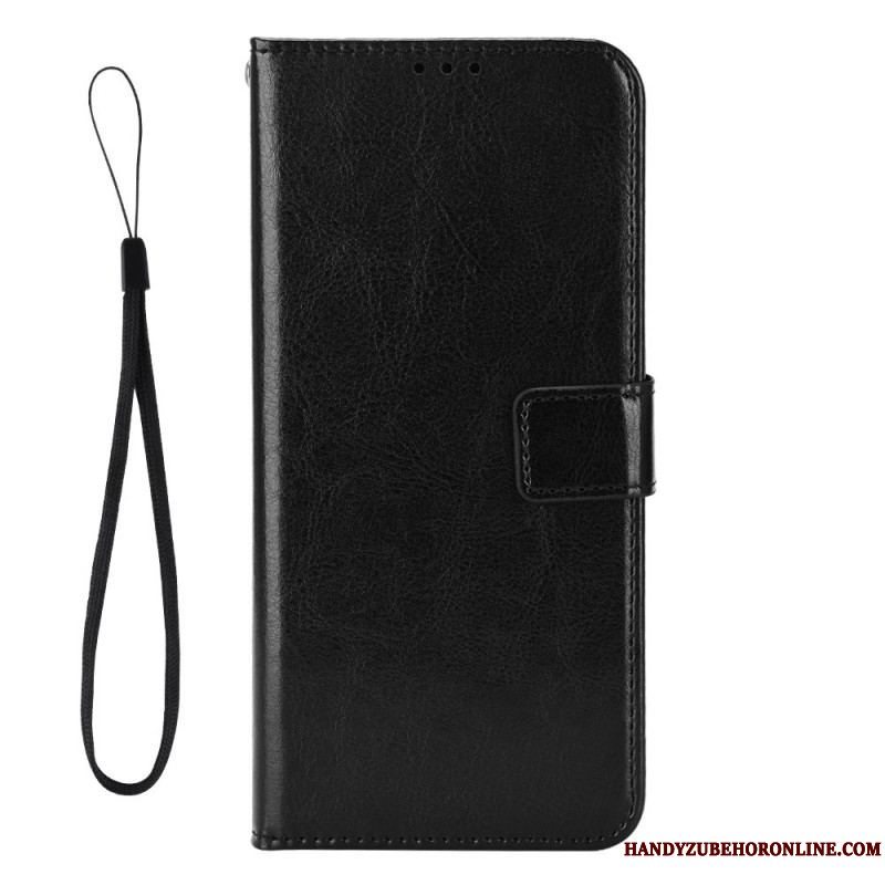 Flip Cover Sony Xperia 1 IV Med Snor Prangende Strappy