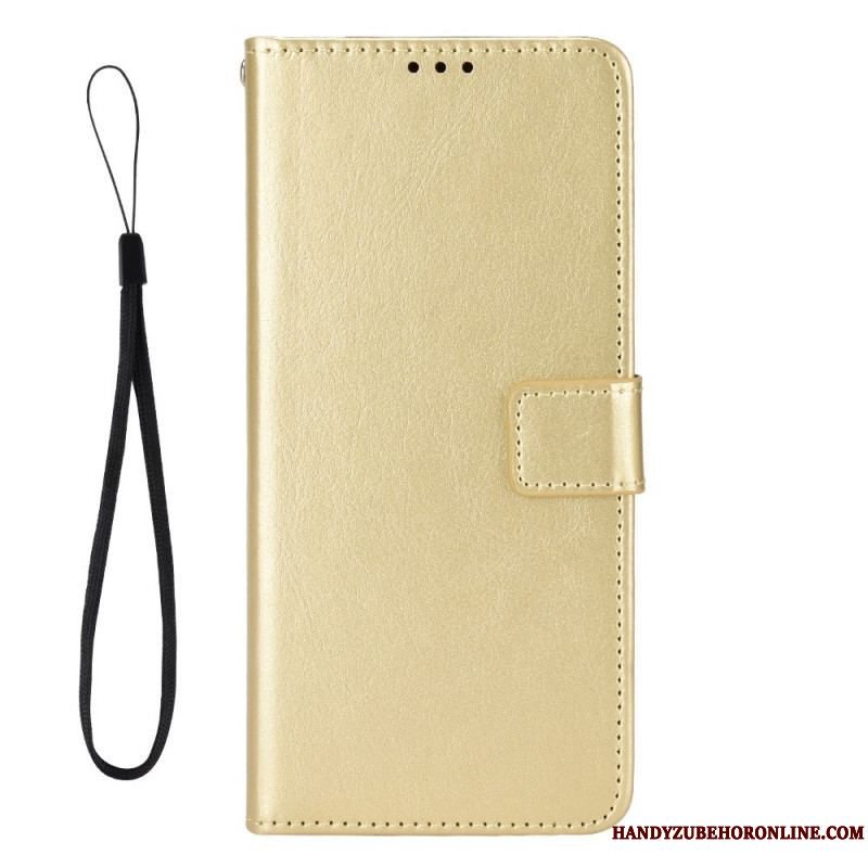 Flip Cover Sony Xperia 1 IV Med Snor Prangende Strappy