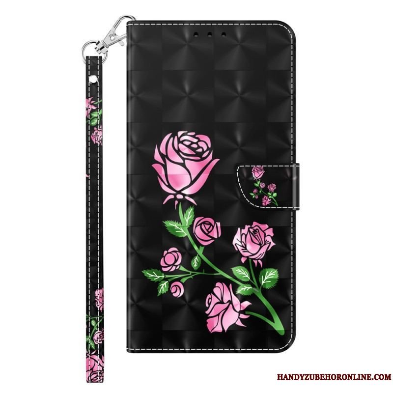 Flip Cover Sony Xperia 1 IV Roser Med Snor