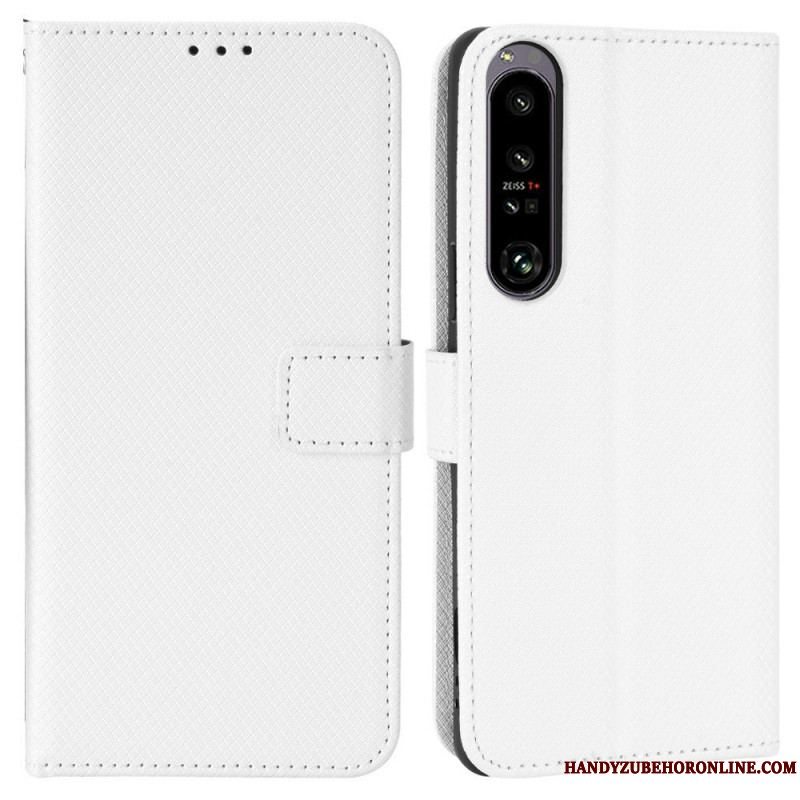 Flip Cover Sony Xperia 1 IV Stylet Med Strop