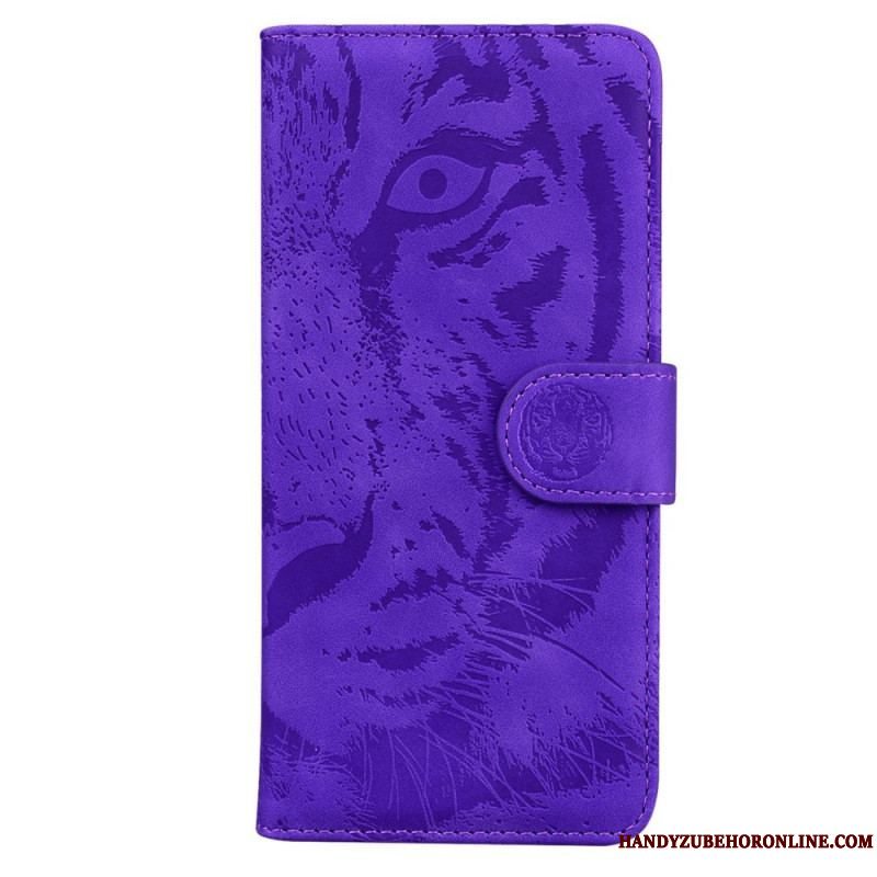 Flip Cover Sony Xperia 1 IV Tiger Print