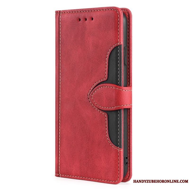 Flip Cover Sony Xperia 1 IV Tofarvet Blomster