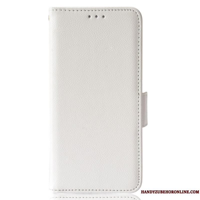 Flip Cover Sony Xperia 1 IV Traditionel Litchi-læderstil