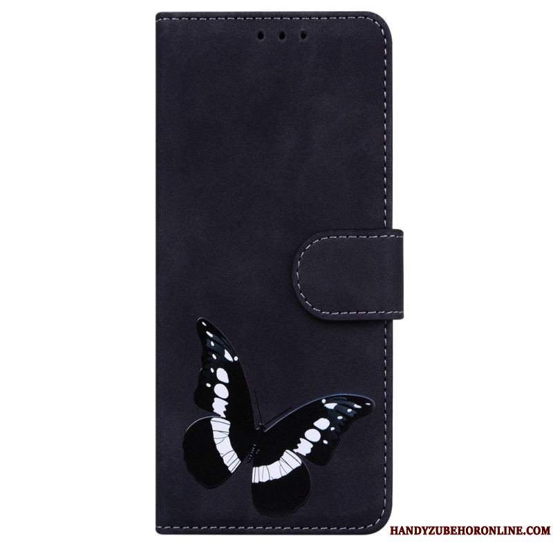 Flip Cover Sony Xperia 1 IV Vintage Sommerfugl