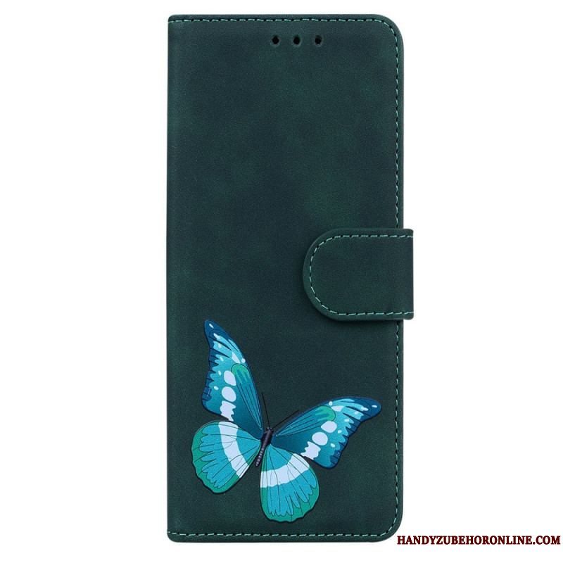 Flip Cover Sony Xperia 1 IV Vintage Sommerfugl