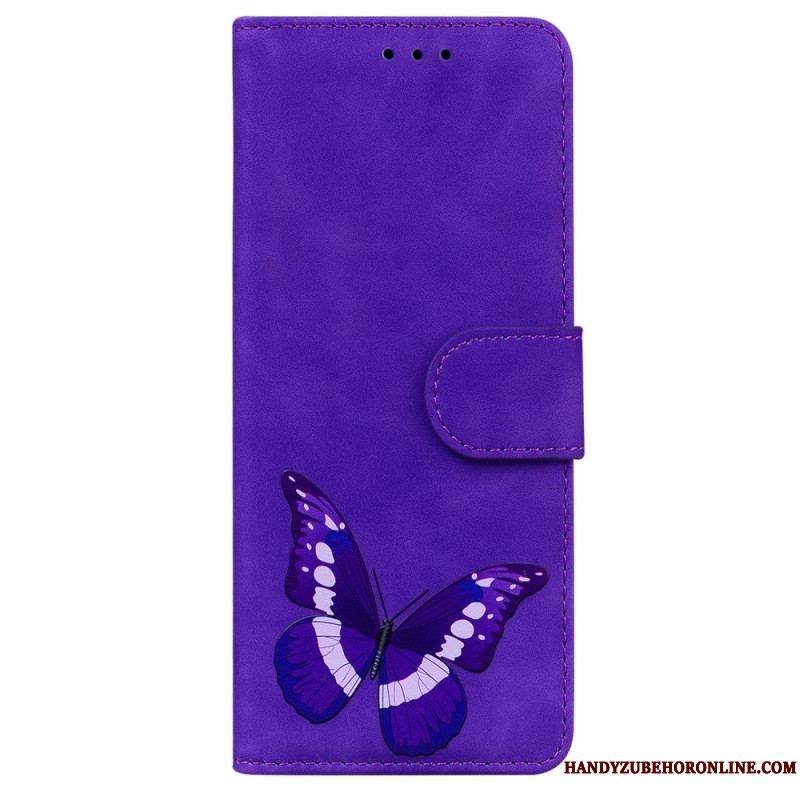 Flip Cover Sony Xperia 1 IV Vintage Sommerfugl