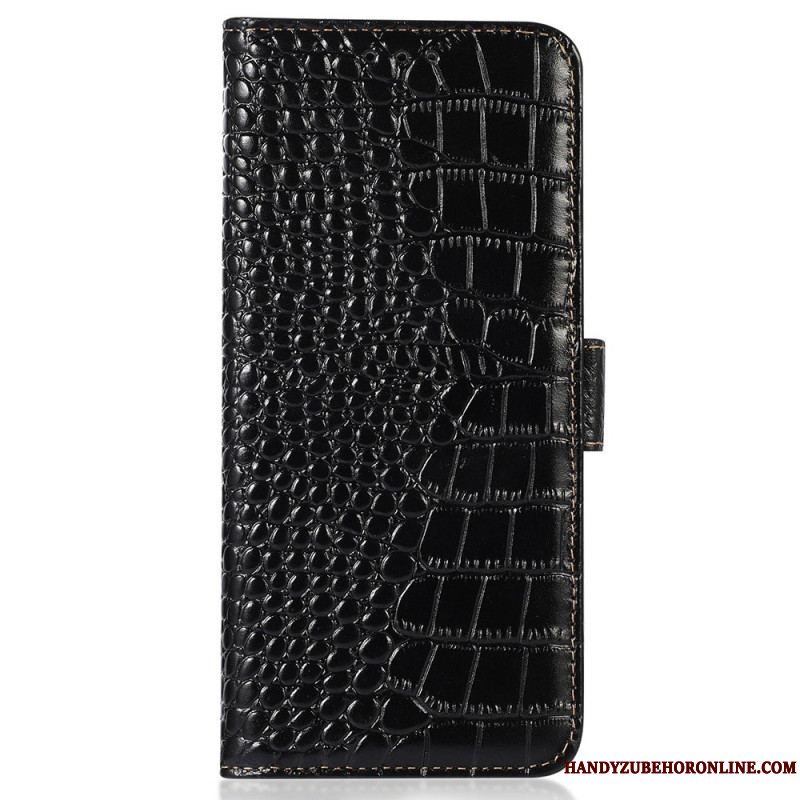 Flip Cover Xiaomi 13 Crocodile Style Rfid