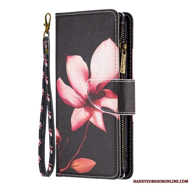 Flip Cover Xiaomi 13 Lite Punge Etui Blomster Tegnebog