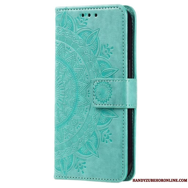 Flip Cover Xiaomi 13 Mandala Sun Med Snor