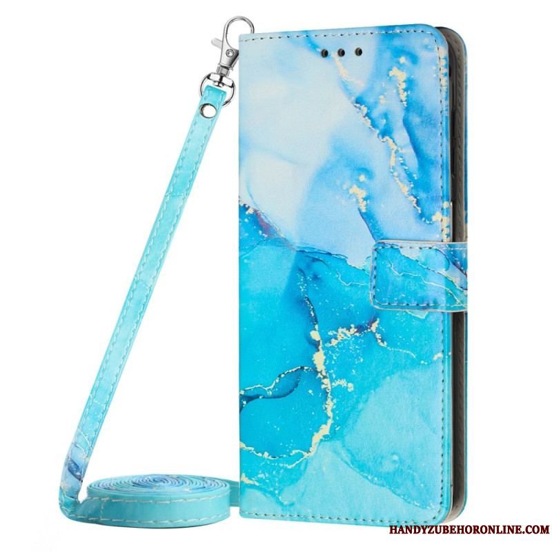 Flip Cover Xiaomi 13 Marmor Skulderrem