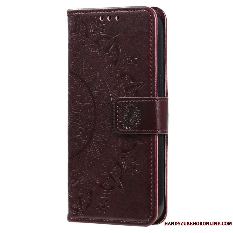 Flip Cover Xiaomi 13 Pro Mandala Sun Med Snor