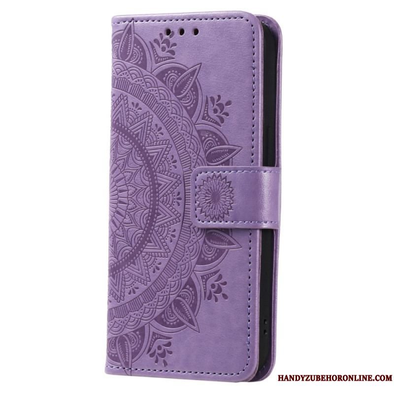 Flip Cover Xiaomi 13 Pro Mandala Sun Med Snor