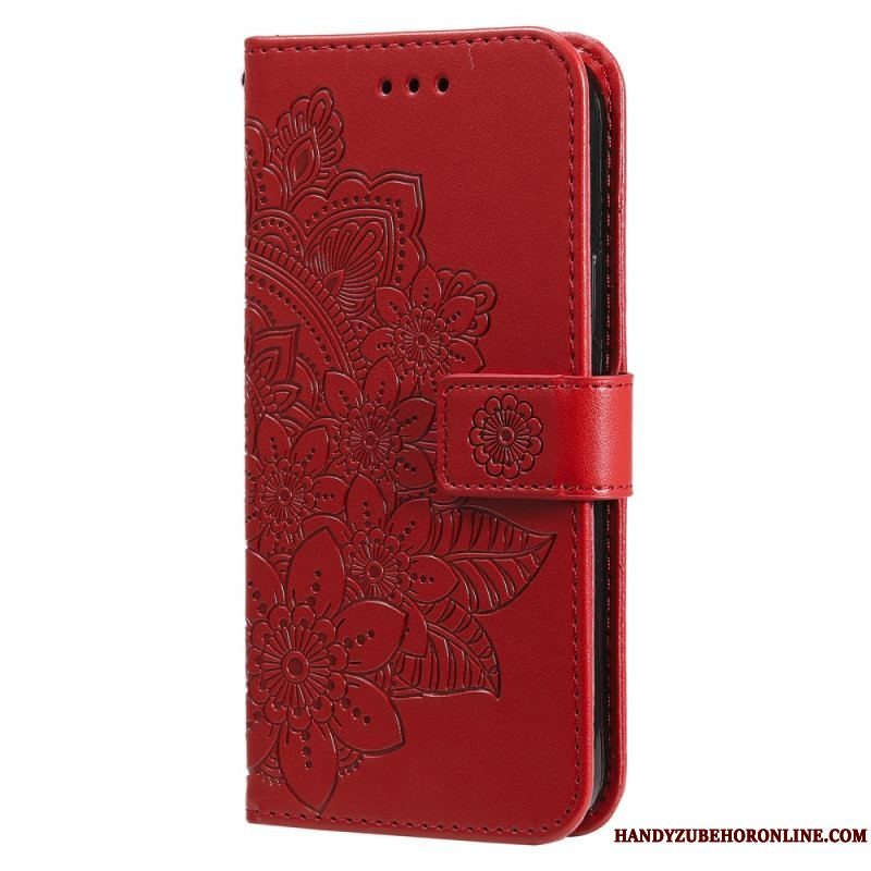 Flip Cover Xiaomi 13 Pro Med Snor Strappy Mandala