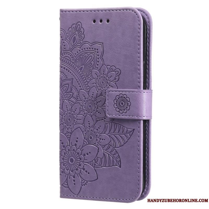 Flip Cover Xiaomi 13 Pro Med Snor Strappy Mandala