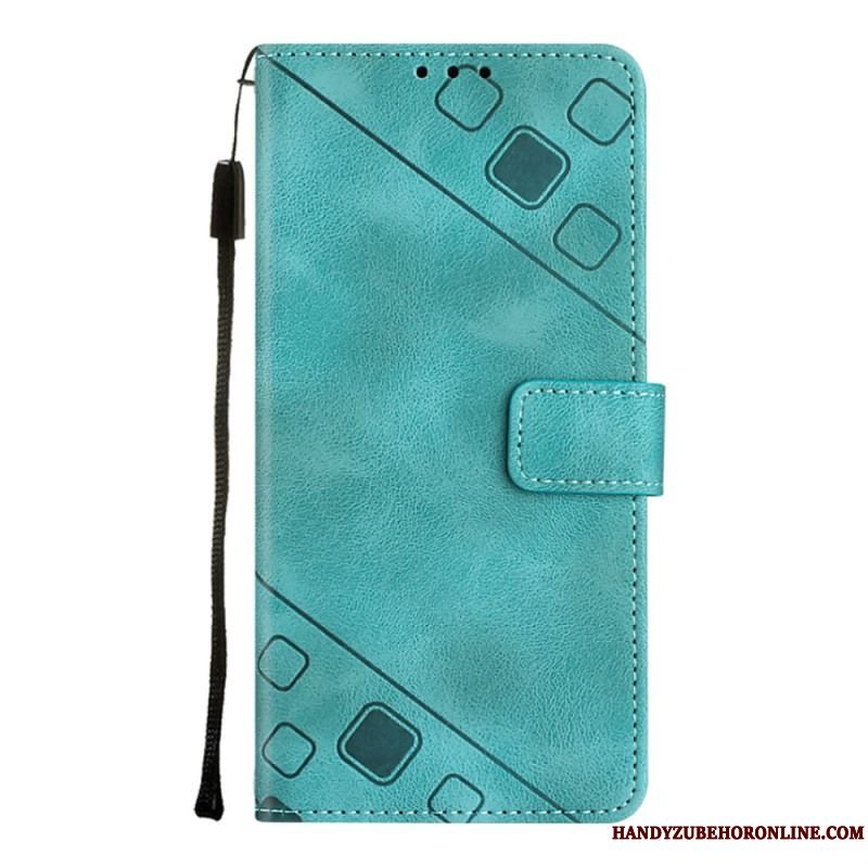 Flip Cover Xiaomi Redmi A1 Med Snor Strappy 70'er Stil