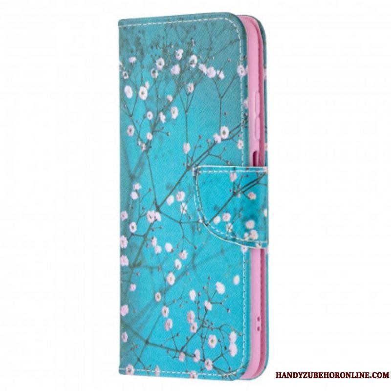 Flip Cover Xiaomi Redmi Note 10 / 10S Blomstret Træ