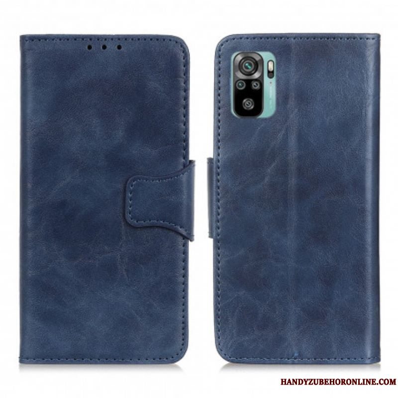 Flip Cover Xiaomi Redmi Note 10 / 10S Læder Cover Magnetisk Klap