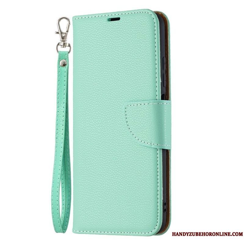 Flip Cover Xiaomi Redmi Note 10 5G Læder Cover Litchi Rabat Oblique