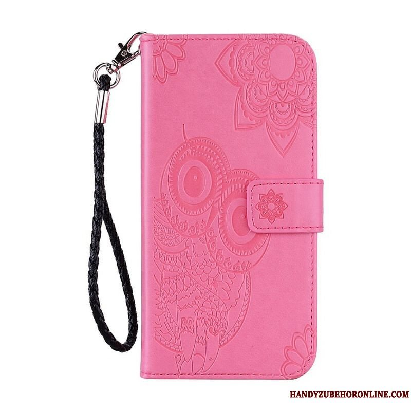 Flip Cover Xiaomi Redmi Note 10 5G Ugle Og Snor