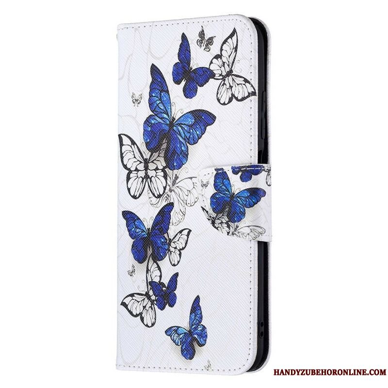 Flip Cover Xiaomi Redmi Note 10 5G Vidunderlige Sommerfugle