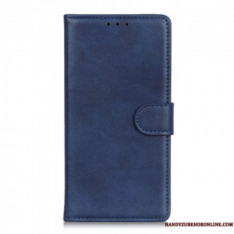 Flip Cover Xiaomi Redmi Note 10 Pro Retro Mat Lædereffekt