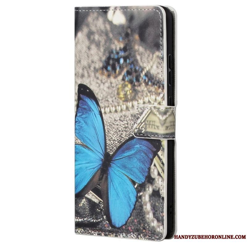 Flip Cover Xiaomi Redmi Note 11 Pro / 11 Pro 5G Sommerfugle Og Blomster