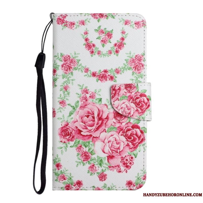 Flip Cover Xiaomi Redmi Note 11 Pro Plus 5G Liberty Royal Blomster