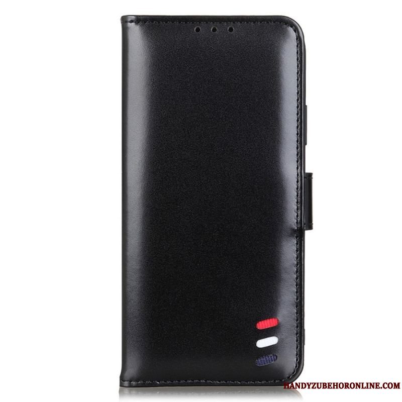 Flip Cover Xiaomi Redmi Note 11 Pro Plus 5G Trefarvet Lædereffekt