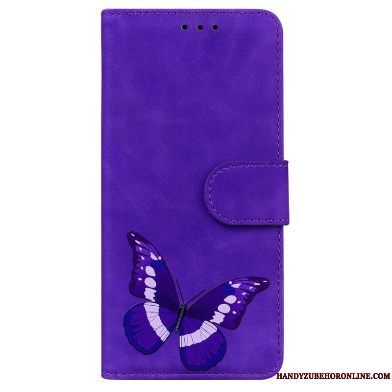 Flip Cover Xiaomi Redmi Note 12 5G Sommerfugle Design