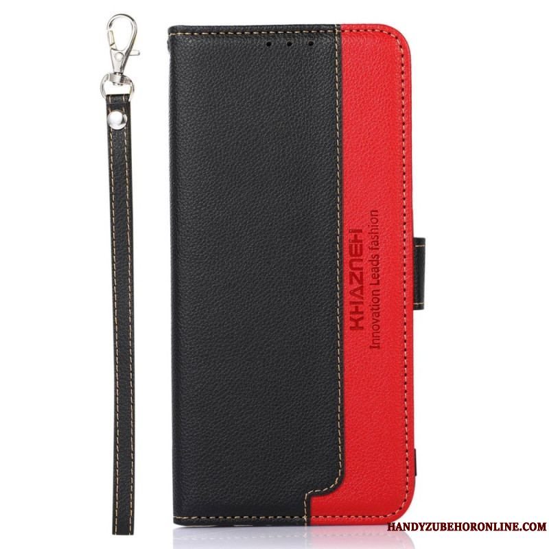 Flip Cover Xiaomi Redmi Note 12 Pro Lychee Style Rfid Khazneh