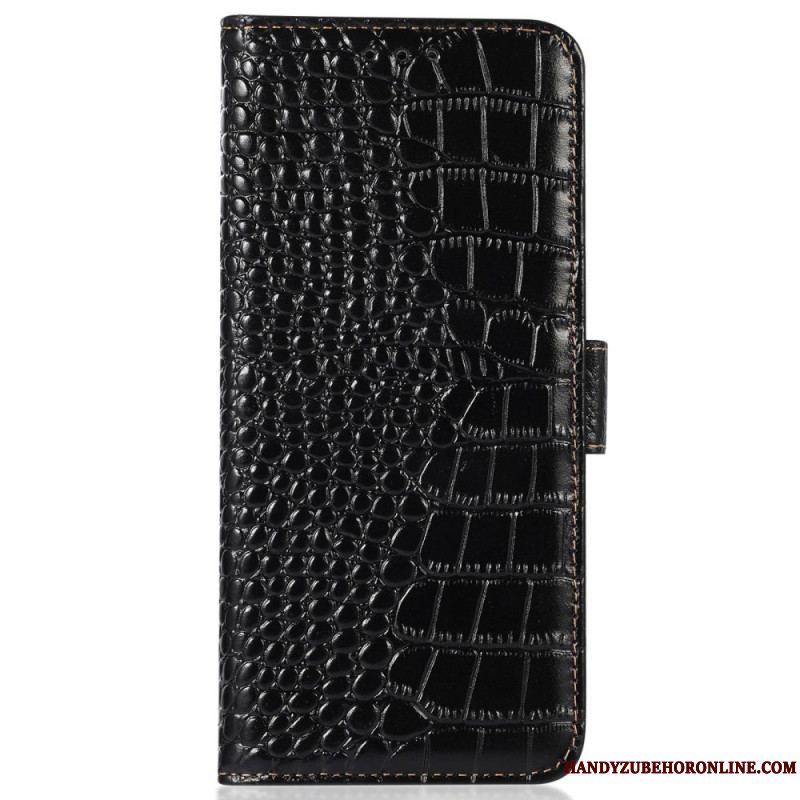 Flip Cover Xiaomi Redmi Note 12 Pro Plus Crocodile Style Rfid