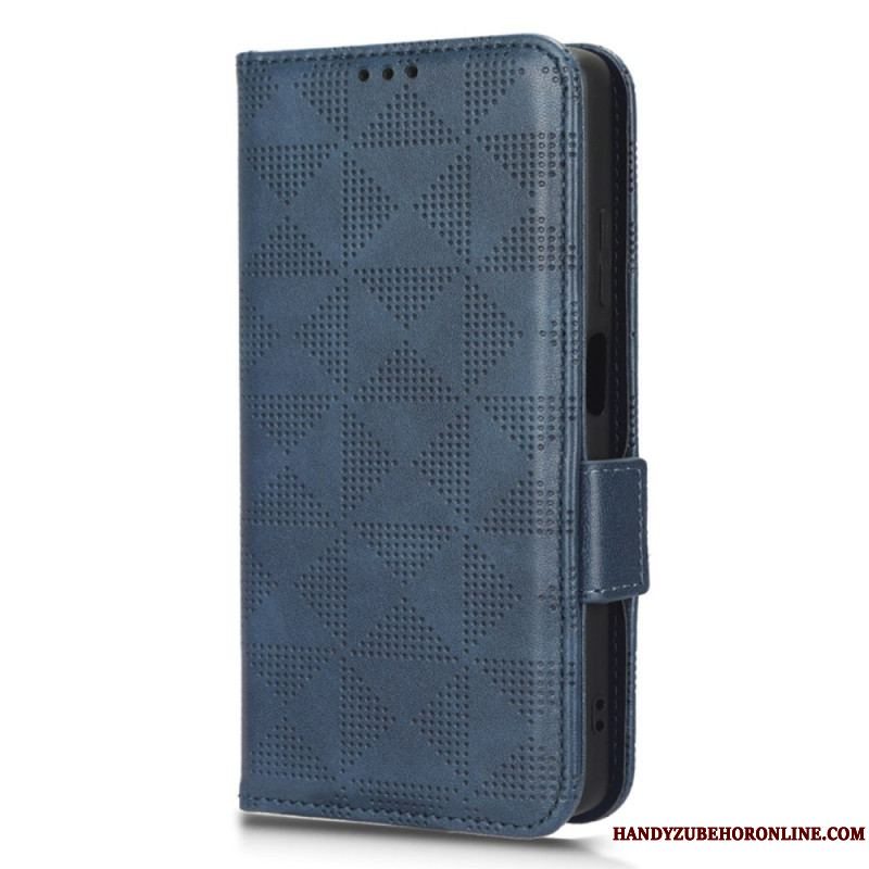 Flip Cover Xiaomi Redmi Note 12 Pro Plus Trekanter Med Snor