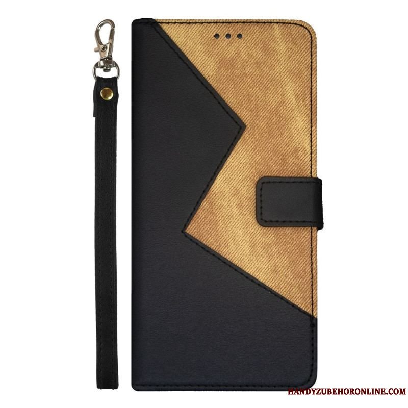 Flip Cover Xiaomi Redmi Note 12 Pro Tofarvet Idewei