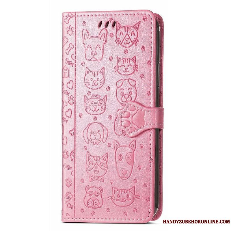 Flip Cover iPhone 13 Mini Animerede Dyr