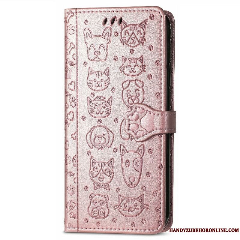 Flip Cover iPhone 13 Mini Animerede Dyr