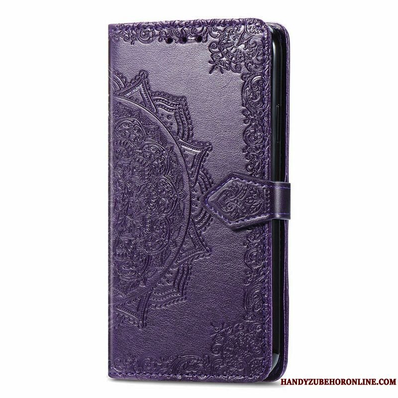 Flip Cover iPhone 13 Mini Mandala Middelalder