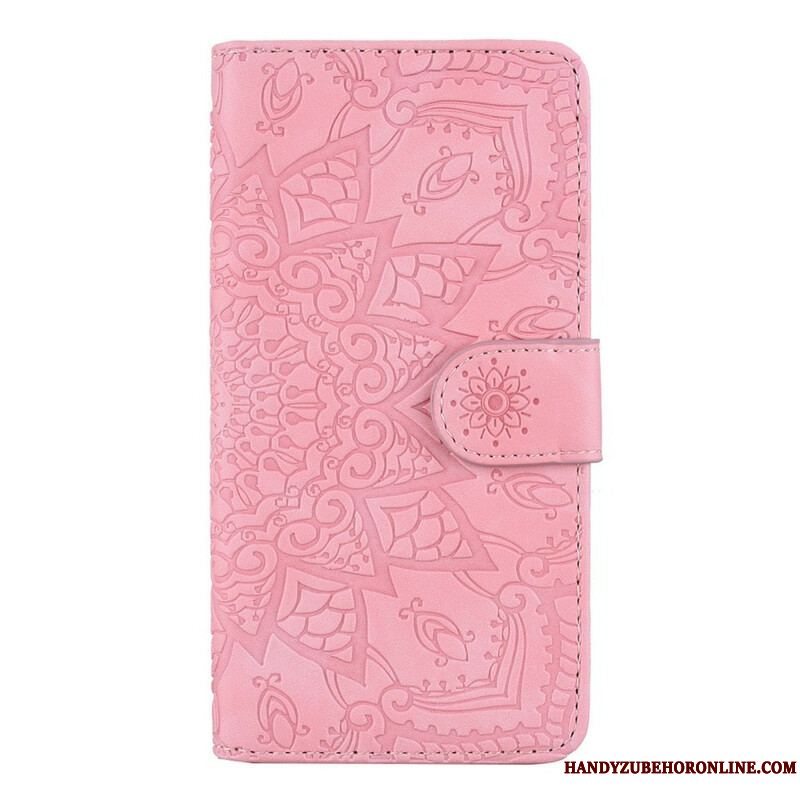 Flip Cover iPhone 13 Pro Barok-mandala