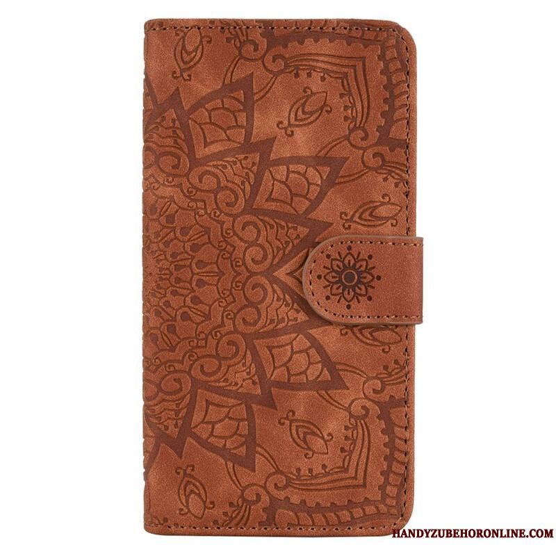 Flip Cover iPhone 13 Pro Barok-mandala