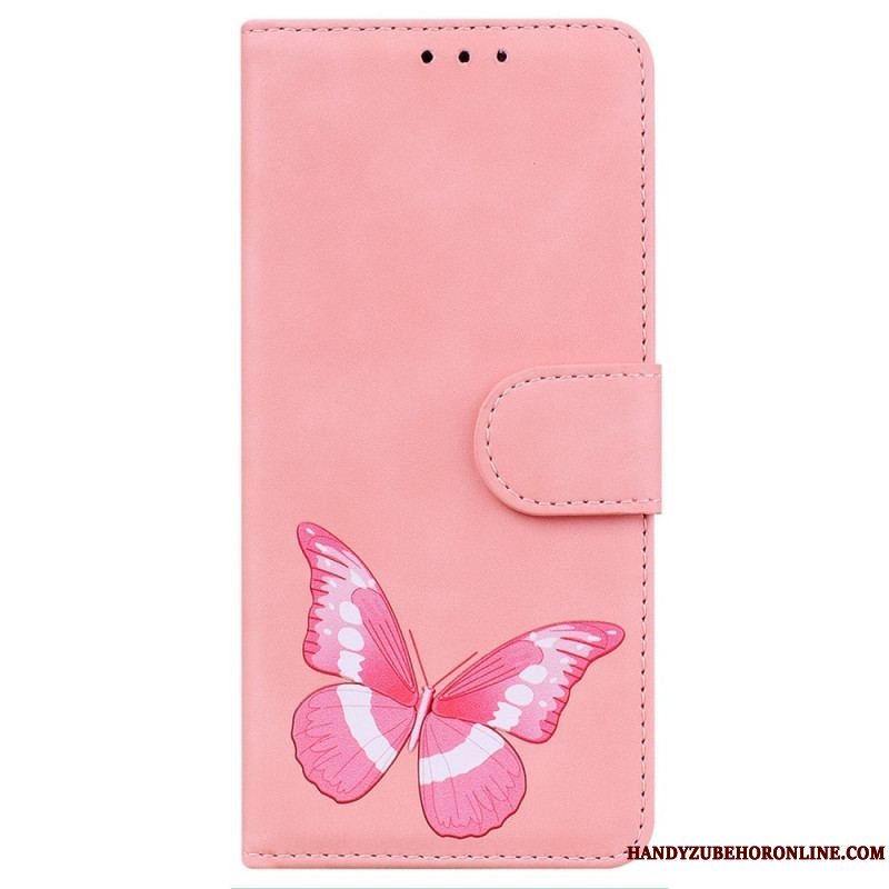 Flip Cover iPhone 14 Pro Butterfly Elegance