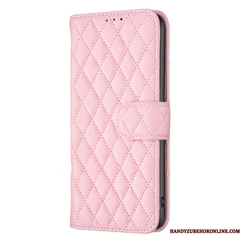 Flip Cover iPhone 15 Plus Quiltet