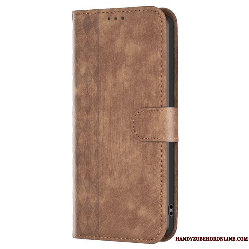 Flip Cover iPhone 15 Plus Vintage Stil