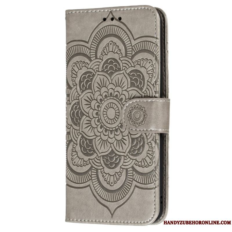 Læder Cover Samsung Galaxy S22 Plus 5G Fuld Mandala